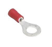 Lot de 100 connecteurs ronds isolés P10-60 rouges pour garantir des connexions électriques efficaces. Leur conception robuste garantit des performances optimales dans de nombreuses applications.