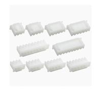 Lot de 100 connecteurs XH2.54, boîtiers de 2,54 mm, coque en plastique, prise XH-2P/3P/4P/5P/6/7P/8P/9P/10P(4M)