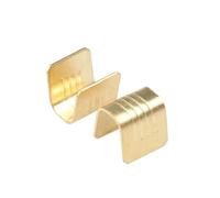 Lot de 100 cosses à sertir en forme de U, cosse en laiton H62, connecteur à nez en polyéthylène 454TABC, section de câble 0,2-10 mm².(DJ454TS)