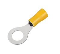 Lot de 100 Cosses À Sertir M4/M5/M6/M8 Rondes, Pré-isolées, for Épissure De Câbles Électriques.(RV5.5-8 100PCS)