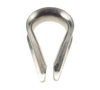 Lot de 100 cosses câble galvanisées M2 M3 M4 M5 M6 M8 304 for câbles en Acier Inoxydable pour Industrie(M5)