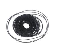 Lot de 100 courroies de rechange en caoutchouc pour enregistreurs Walkman DVD 1 mm de largeur