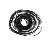Lot de 100 courroies en caoutchouc de 3 mm de largeur pour magnétoscopes DVD, lecteurs portables, tailles mixtes