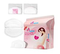 Lot de 100 coussinets d'allaitement jetables, absorbants, doux, confortables, antidérapants, auto-adhésifs, pour les mamans qui allaitent