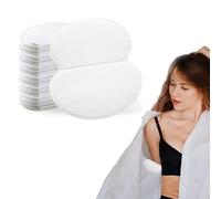 Lot de 100 coussinets de sudation jetables pour aisselles - Anti-transpiration - Pour homme et femme - Confortables - Non aromatisés - Non visibles - Adhésifs