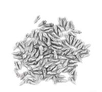 Lot de 100 crampons à neige à visser pour pneu de voiture, camion, VTT, traction hivernale, matériau en acier avec installation facile, pour course tout-terrain et conditions enneigées - 100 x 9 mm