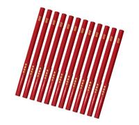 Lot de 100 crayons à dessin en bois avec poignée ovale pour la rédaction technique, la menuiserie, le marquage, l'esquisse artistique, crayons de construction multi-usages