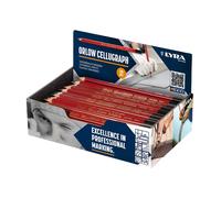 Lot de 100 Crayons universels 2B 24cm ORLOW CELLUGRAPH 1174 LYRA