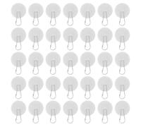 Lot de 100 crochets muraux sans clous, crochets adhésifs à usages multiples, crochets étanches et antirouille pour suspendre des crochets muraux adhésifs,techo sin perforaci¨®n sin da?os adhesivos
