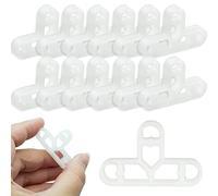 Lot de 100 croisillons de carrelage de 10 mm - Entretoises de carrelage en T - pour Couper et compenser Les espacements