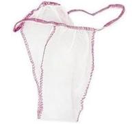 Lot de 100 culottes jetables esthétiques pour femme, culottes jetables, en TNT, emballage, Blanc, Taille unique