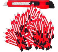 Lot de 100 Cutters orange et noir Lames sécables 9 mm Découpe Bricolage travaux