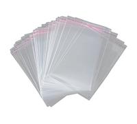 Lot de 100 d'emballage A3 45 x 32 cm - En plastique transparent refermable - Auto-adhésif