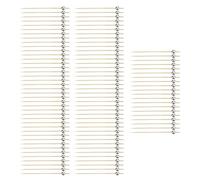 Lot de 100 -dents à cocktail pour apéritifs, brochettes à dessert, brochettes à cocktail | pour gâteaux, barbecue, charcuterie, sandwich, Noël, vacances, intérieur et extérieur