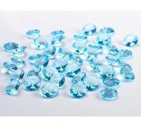 Lot de 100 diamants de décoration turquoise 12 mm-streuschmuck lot de