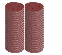 Lot de 100 disques abrasifs auto-agrippants à 8 trous, papier verre adhésif 125 mm, grain 3000, for ponceuse orbitale aléatoire, feuilles abrasives Pour Ponceuse