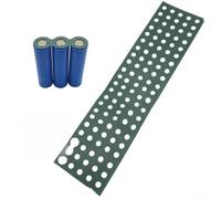 Lot de 100 disques isolants pour joint en papier vert 17 mm extérieur pour batterie protection contre les courts-circuits 0,24 mm d'épaisseur (M)