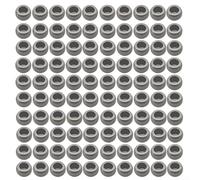 Lot de 100 douilles autolubrifiantes 8 x 15 x 9 mm Boule extérieure Roulement à huile pour applications industrielles