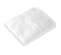 Lot de 100 draps-housses jetables en plastique pour table de massage, transparent, imperméable, résistant à l'huile, pour table de massage, 100 x 200 cm, 100 pièces