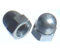 Lot de 100 écrous hexagonaux CIECO UNI5721 DIN1587 galvanisés 14 mm - 100 pièces