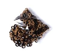 Lot de 100 élastiques à cheveux très élastiques | Corde de support de queue de cheval mignonne et simple pour queue de cheval multicolore pour, filles, femmes