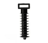 Lot de 100 embases Noires pour chevilles - Zenitech