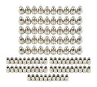 Lot de 100 embouts et buses P80 pour machines CUT-70/CUT-80/CUT-100/CUT-120, électrodes de 0,5 mm avec insert en hafnium, compatible (1,7 mm)