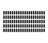 Lot de 100 embouts thermorétractables pour protection d'extrémité de câble - Manchon d'isolation électrique en polyoléfine, joint de câble d'alimentation et de télécommunications (15-40 mm, 15-40 m