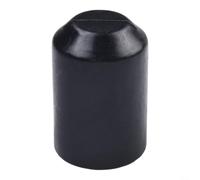 Lot de 100 embouts thermorétractables pour protection d'extrémité de câble - Manchon d'isolation électrique en polyoléfine, joint de câble d'alimentation et de télécommunications (15-40 mm, 15-40 m)