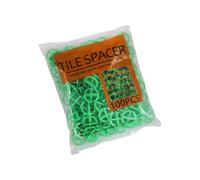 Lot de 100 entretoises économiques pour carrelage de différentes tailles pour murs et sols assurant une installation précise à usage général