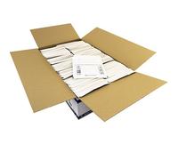 Lot de 100 enveloppes à bulles pour CD Blanc