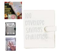 Lot de 100 enveloppes avec enveloppes pour planificateur de budget, économie, facile et moyen d'économiser de l'argent 5 050