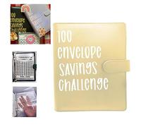 Lot de 100 enveloppes avec enveloppes pour planificateur de budget, économie, facile et moyen d'économiser de l'argent 5 050