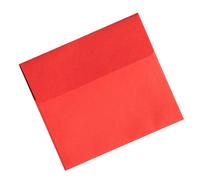 Lot de 100 enveloppes carrées colorées avec extrémité adhésive pour demandes de fête, mises en page de mariage, dons, cartes de vœux colorées