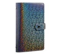 Lot de 100 enveloppes comprenant un carnet d'épargne et un classeur de 50 pages recto-verso, un classeur de défi de 100 enveloppes et un livre de défi d'économies budgétaires (noir)