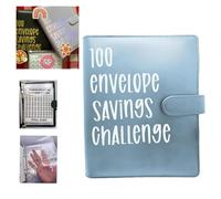 Lot de 100 enveloppes faciles et économiques avec enveloppes pour planificateur de budget, économie, 5 050 organiseur, contrôle financier familial