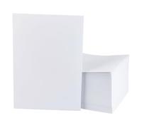 Lot de 100 enveloppes - Format B4 - Sans fenêtre - Blanc - Fermeture adhésive - Enveloppes en papier pour factures, lettres, invitations, cartes de vœux