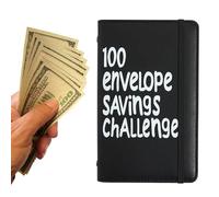 Lot de 100 enveloppes Money Saving Challenge - 100 Envelopes Budget Binder | Money Saving Book | Cash Folder Organizer for Income Tracking Budgeting Management Low Buy Urgency Fund Family