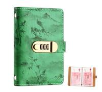 Lot de 100 enveloppes pour défi d'économie d'argent - Classeur de stockage de billets avec serrure | Carnet de stockage de billets de banque, pour pigistes, diplômés, étudiants, couples, adultes