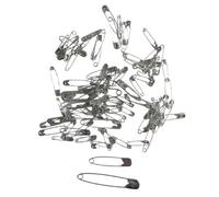 Lot de 100 épingles à nourrice - FILOUFACE - différentes tailles - couleur argent