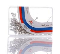 Lot de 100 épingles à tête ronde pour couture, corsage droit, bricolage, décoration, C, 2,5 cm