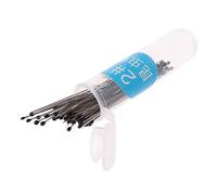 Lot de 100 épingles en acier inoxydable avec boîte en résine pour tête pour dissection entomologique