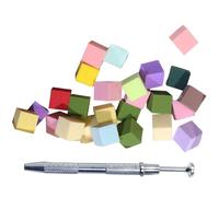 Lot de 100 éponges à ongles avec stylo pour créer des designs accrocheurs pour femme Application facile Nail Art