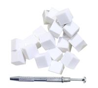 Lot de 100 éponges à ongles souples avec stylo pour créer des designs tendance adaptés à diverses occasions