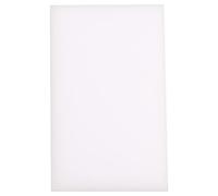 Lot de 100 éponges magiques en mélamine Blanc 10 x 6 x 2 cm