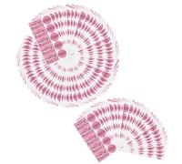 Lot de 100 étiquettes autocollantes fragiles de 5,1 cm, 7,6 x 5,1 cm, étiquettes d'avertissement pour boîte d'emballage