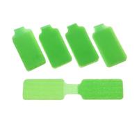 Lot de 100 étiquettes câbles en nylon avec crochet et boucle, colorées inscriptibles, for l'organisation l'identification des électriques Pour Identifier Câbles(Green-Writable)