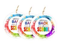 Lot de 100 étiquettes cadeaux « Welcome Back to School » de 5,1 cm pour cadeaux de fête