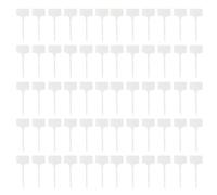 Lot de 100 étiquettes de plantes de jardin, imperméables de type T, étiquettes inscriptibles pour plantes de jardin, plantes grasses, fleurs, légumes, orchidées, identification des plantes