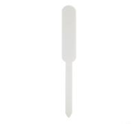 Lot de 100 étiquettes d'identification en plastique pour jardiniers - Pour étiqueter des fleurs, des légumes, des herbes et des plantes indigènes dans n'importe quel climat (blanc)